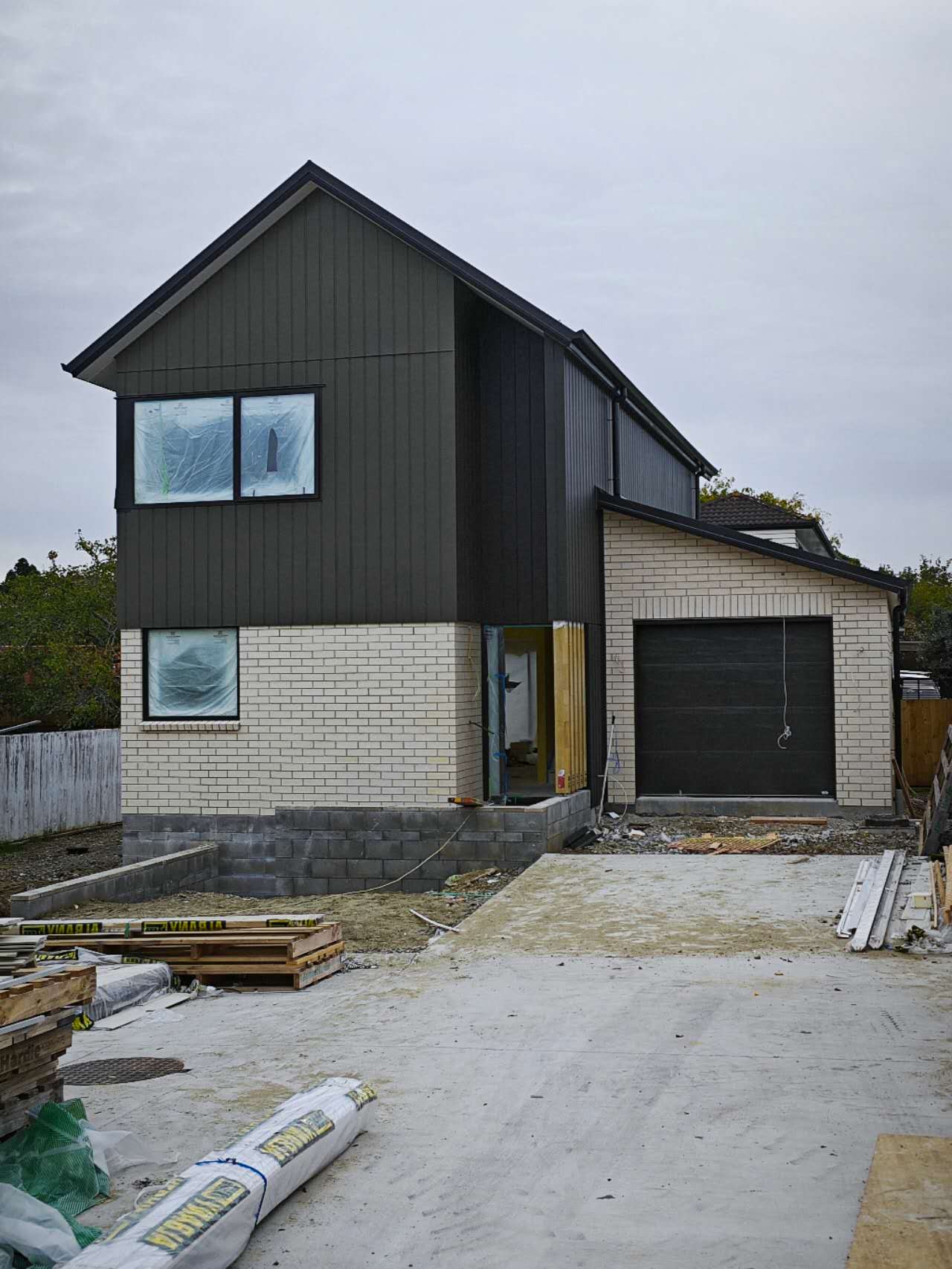 New home construction project